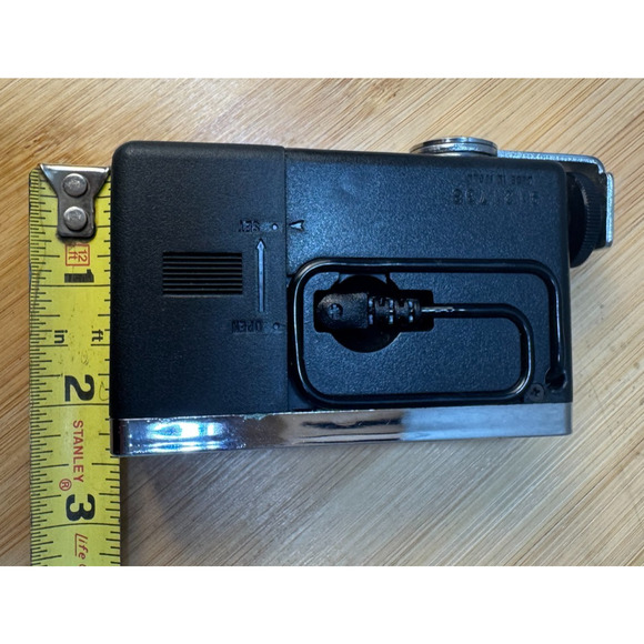 National Minitop Vintage Shoe Mount Flash Black Untested - Picture 11 of 12